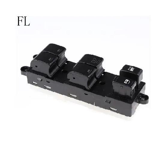 Window Regulator Master Switch Control for Nissan Navara D40 X-Trail Frontier Xterra 25401-ZP70A 25401-E0207 12 P Single AUTO 1pc Front Left