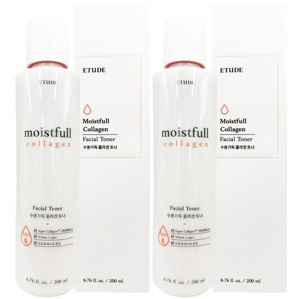 Etude Moisture-filled Collagen Toner 200ml x 2