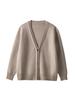 APO Women's Clothing | Unisex Loose V-neck Knit Cardigan - Autumn/Winter Korean Style Sweater