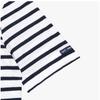 SainT JameS Women S ShorT Sleeve T ShirT Plenef STripe 8952 Neige Marine