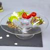 Dry Ice Glass Tableware Artistic Conception Bowl Molecular Cuisine Food Hotel Large Sashimi Ice Tray Personalized UFO Cap Plate