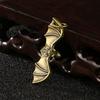 1 Pcs Antique Bronze Bat Statue Small Ornaments Solid Copper Mountain Bat Miniature Figures Brass Sculpture Crafts Decor