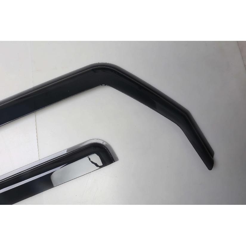 4 Pièces 4 Portes Déflecteurs de Vent de Fenêtre Abris Pluie Pare-Soleil Auvent ABS Garde-Boue Évent Ombrage Pour Jeep Wrangler JK JL JT L2019 NTRIX