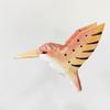 European Style Solid Wood Tabletop Ornament - Hummingbird Handmade Wood Carving Decor