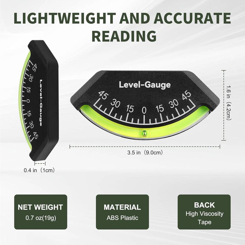 2-Pack Level Gauge For Rv, Rv Level Bubble, Camper Level Gauge, Rv Levels, Rv Level Bubble, Camper Level, Car Inclinometer Gauge, Level Gauge For Rv,