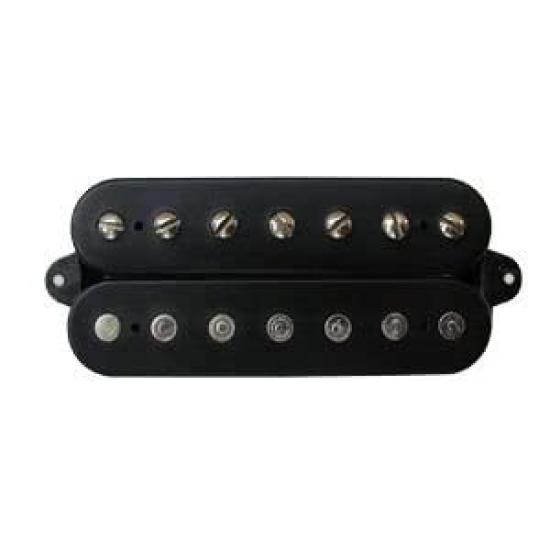 

Звукосниматель для гитары Dimarzio Dimarzio DP755 Tone Zone 7strings Black Humbucker [Товар]
