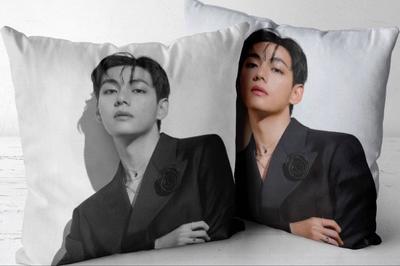 [USED] BTS COMPOSE COFFEE Cushion Cover Taehyung V V