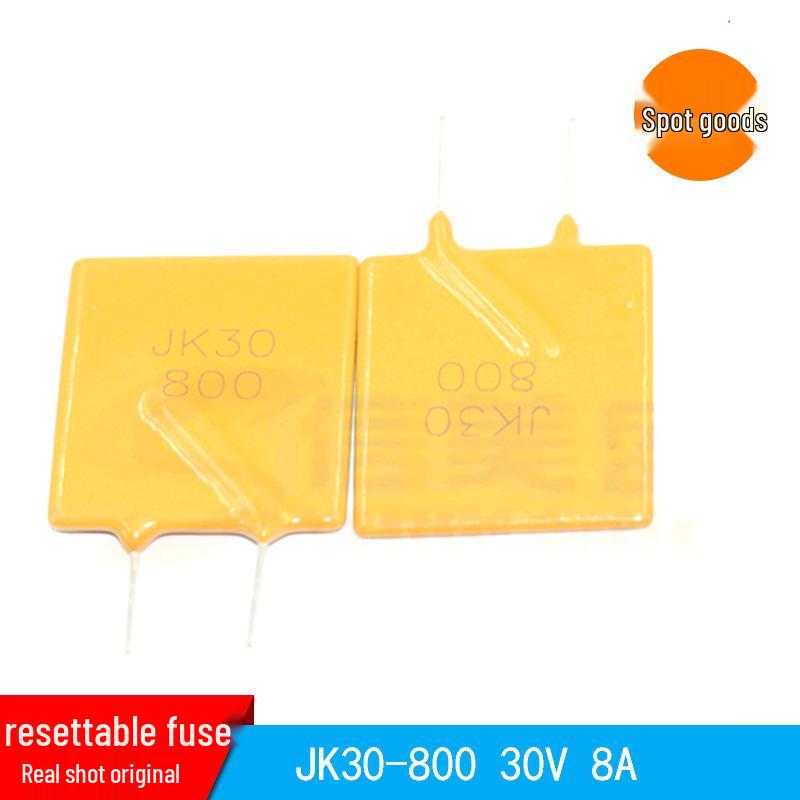 JK30-800 30V 8A Plug-in Resettable Fuse In Stock.
