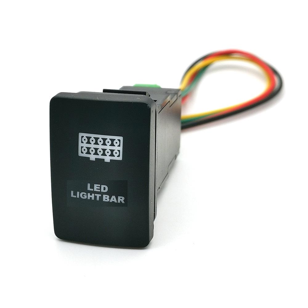 Toyota Blue Anti-skid Off-Camera Roof Spotlight Switch Kit