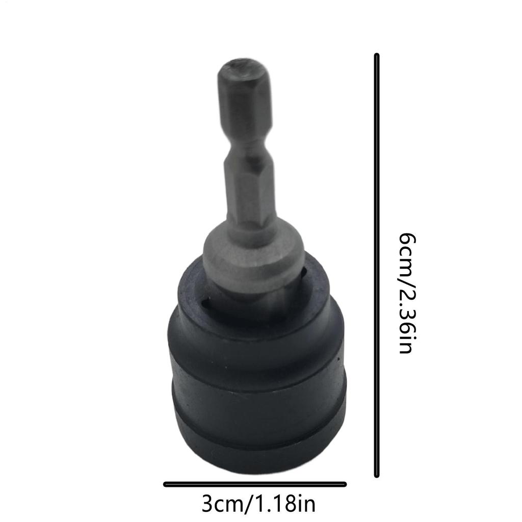 Jack Socket Adapter Rust-Resistant Socket Tool Portable Scissor Jack Adapter For Leveling Towing Trailer Garage Auto Repair