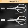 Kitchen Chicken Bone Fish Scissors Chicken Duck Cutter Shears Stainless Steel Scissors Scale Clean Cook Knife
