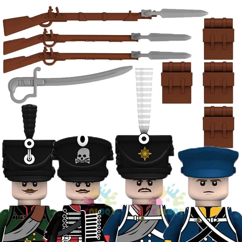 Дитячі Іграшки Наполеонівська Кавалерія Будівельні Блоки Військовий Кінь Сідло Солдати Міні Фігурки Іграшки Для Дітей Різдвяні Подарунки