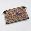 Bohemian Shell Shape Purse With Flower Embellishments For Daily Wear