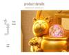 Exquisite Desktop Landscape Lamp with Lucky Cat, Money Tree, and Humidifier - Creative Gift Ornament