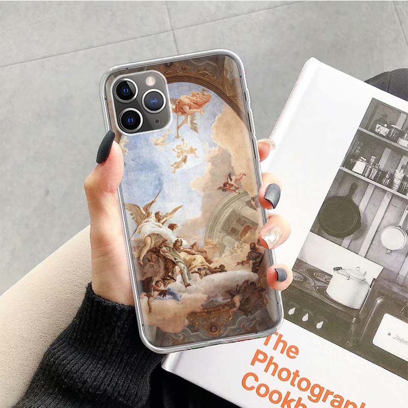 palace of versailles The Creation of Adam Phone Case For Apple iPhone 17 Air 16 15 Plus 14 + 13 Mini 12 11 Pro Max 7 8 SE 16Max