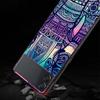 Elephant Mandala Aztec Phone Case For Samsung Galaxy Z Flip 7 6 5 4 3 5G Shockproof Cover Z Flip7 Flip6 ZFlip5 Flip3 Flip4 Luxur