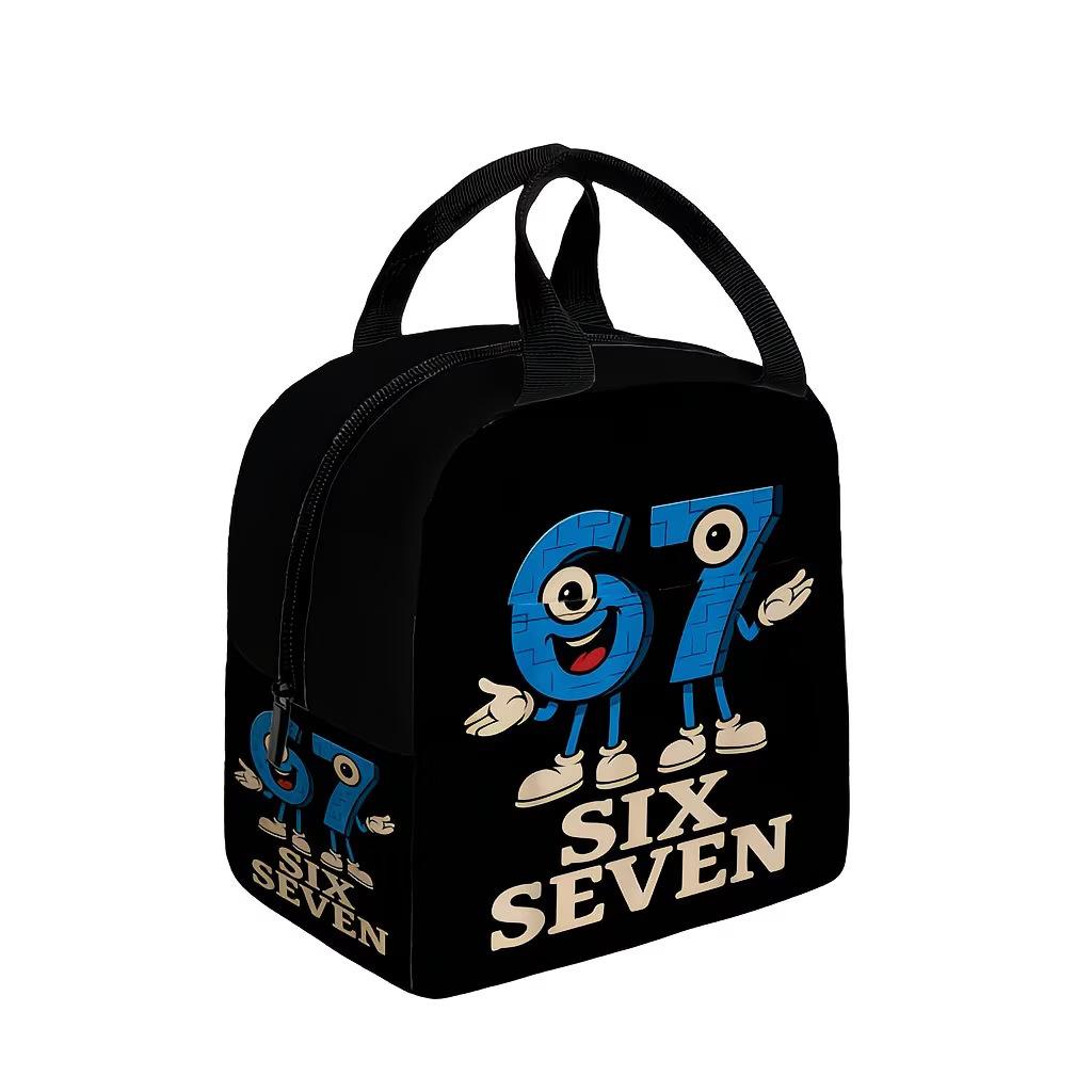 Portable Bento Bag Cartoon Thermal Insulation Bag Aluminum Foil Lunch Bag Student Bento Bag Thickened Thermal Insulation Lunch Box Bag