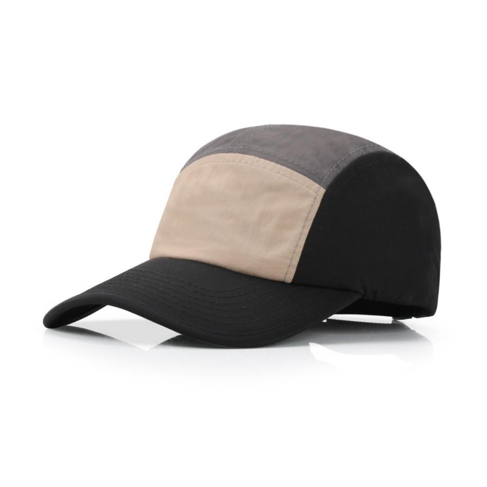 Nylon Baseball Cap 5 Panel Quick-drying Hat Casual UV Protection Cap  Unisex