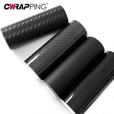 3D Carbon Fiber Black Car Sticker Carbon Fiber 6D Carbon Fiber Car Door Protection Stickers Auto Decoration Waterproof Film Car