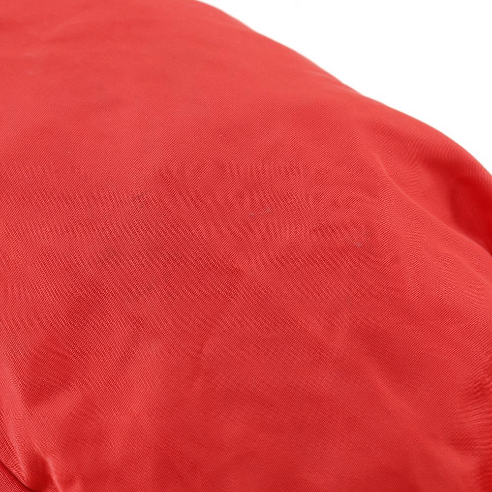 PRADA Backpack Daypack Red Nylon Women Used