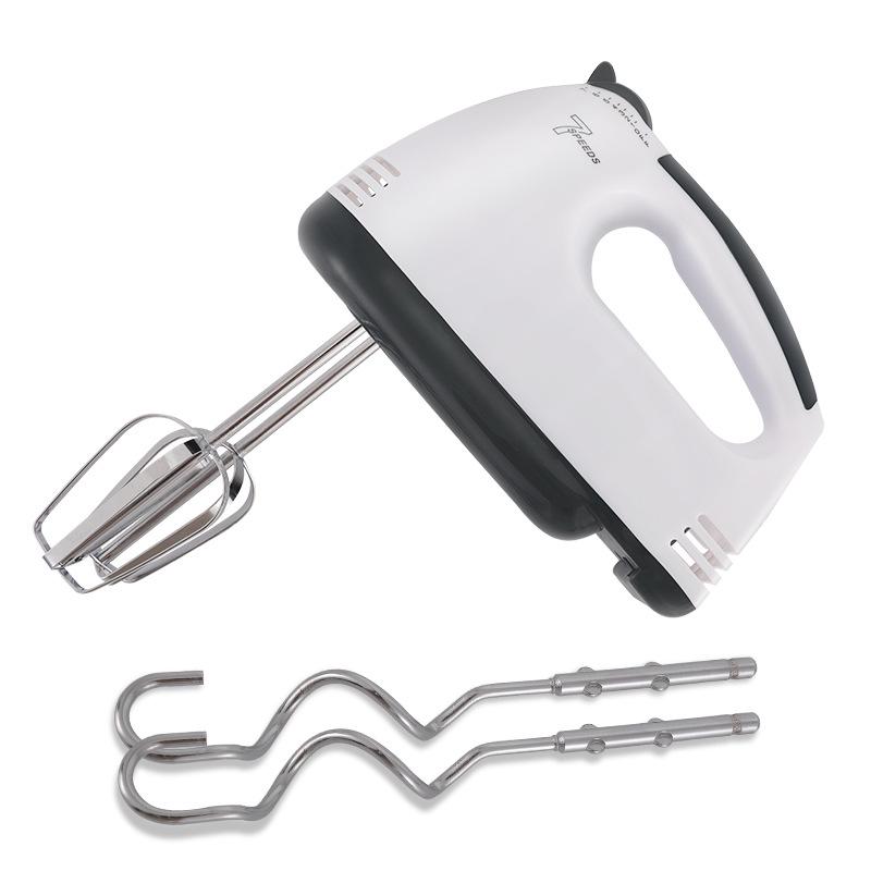 Compact Electric Egg Beater for Whisking, Cream Stirring, and Dough Mixing