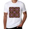 Textured Ethnic Stripes And Interlocking Geometric Weave Tshirt Independence Day Short Sleeve Tshirt