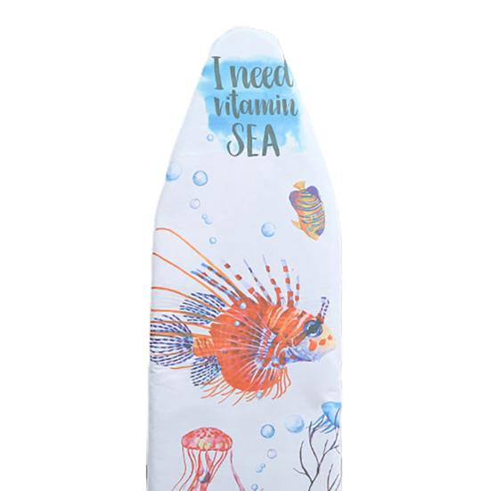 Yousheng Strykbordsskydd Värmebeständig Lättmonterad Ultratjock stoppning Anti-skalning Digitaltryck Strykbordsöverdrag för tvättbutik