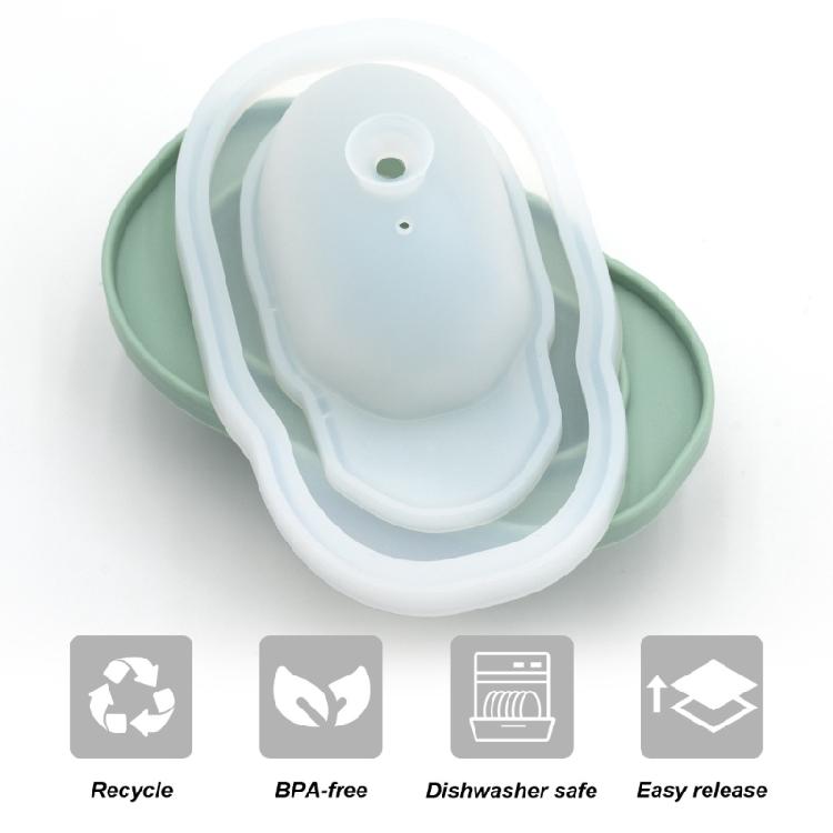 Innovative 3D Schädelkopf Form Eiswürfelform Lebensmittelqualität Silikonform für Einzigartige Getränkepräsentation Küchenwerkzeug