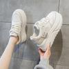 2025 Spring Little White Shoes Women's Thick Sole Heightening Small Size Heightening Sports Women's Shoes Casual Muffin Baseplate Shoes