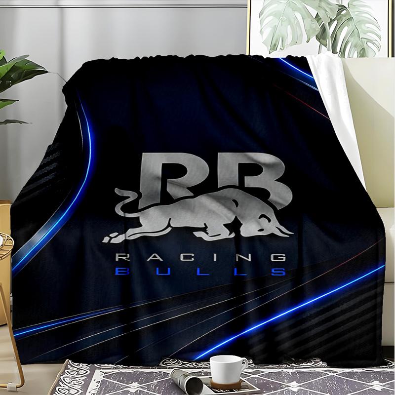 1PC Bulls Flannel Blanket, Use for Birthday/Holiday Gift, Soft Blanket for Sofa/Bed/Camping/Office/Tourism Use,All Seasons