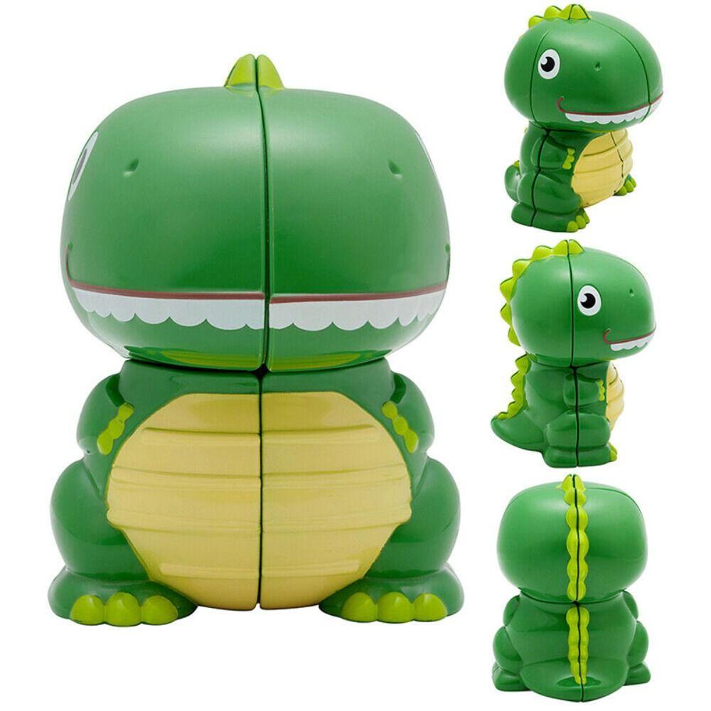Dinosaur Toys For Kids Animal Modeling Irregular Magic Cube Brain Training Speed Cube Dinosaur Cube