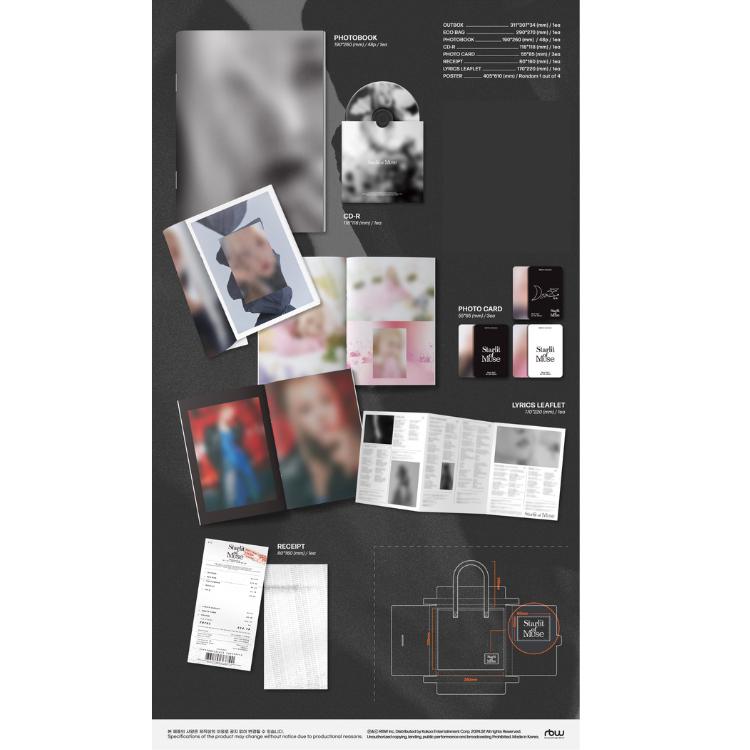 Limited Ver Moon Byul 1st Full Album STARLIT OF MUSE