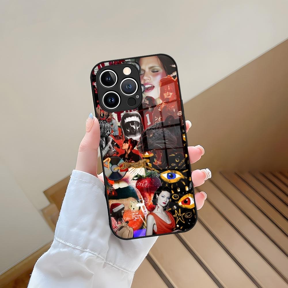 Phone Case Tempered Glass For IPhone 13 17 15 16 14 12 11 Pro Max Plus Mini XR XS SE2020 Coque The Phantom Of The Opera