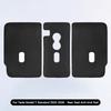 For Tesla Model Y Juniper Standard 2026 Leather Rear Trunk Mat Seat Backrest Protector All Weather Cargo Liner Anti Dirty Mat