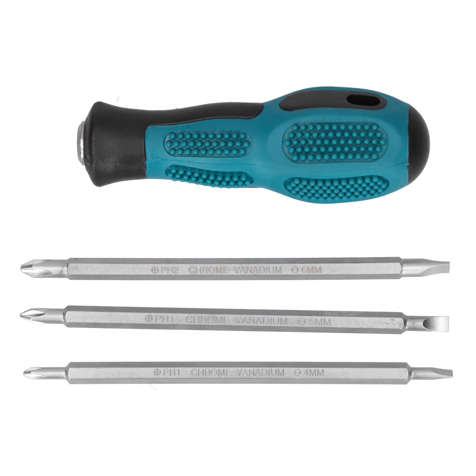 

3Pcs Screwdriver Bit Cross and Slot DoubleHeaded DualPurpose Industrial Service Supplies