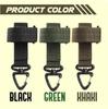 Outdoor Gloves Mountaineering Rope Storage Buckle Nylon Webbing Buckle Keychain