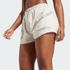 Adidas X Stella Mccartney SS23 Logo Elastic Waistband Shorts Women Bottoms Off-White II3239