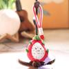 Cute Fruit Plush Keychain With Soft Pp Cotton Filling For Bag Decoration And Gifts