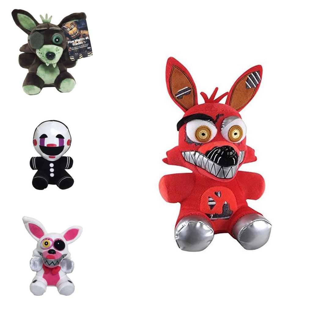 Five Nights At Freddy's Chica Bonnie Foxy Pluszowa Lalka Miękka i Przytulna!