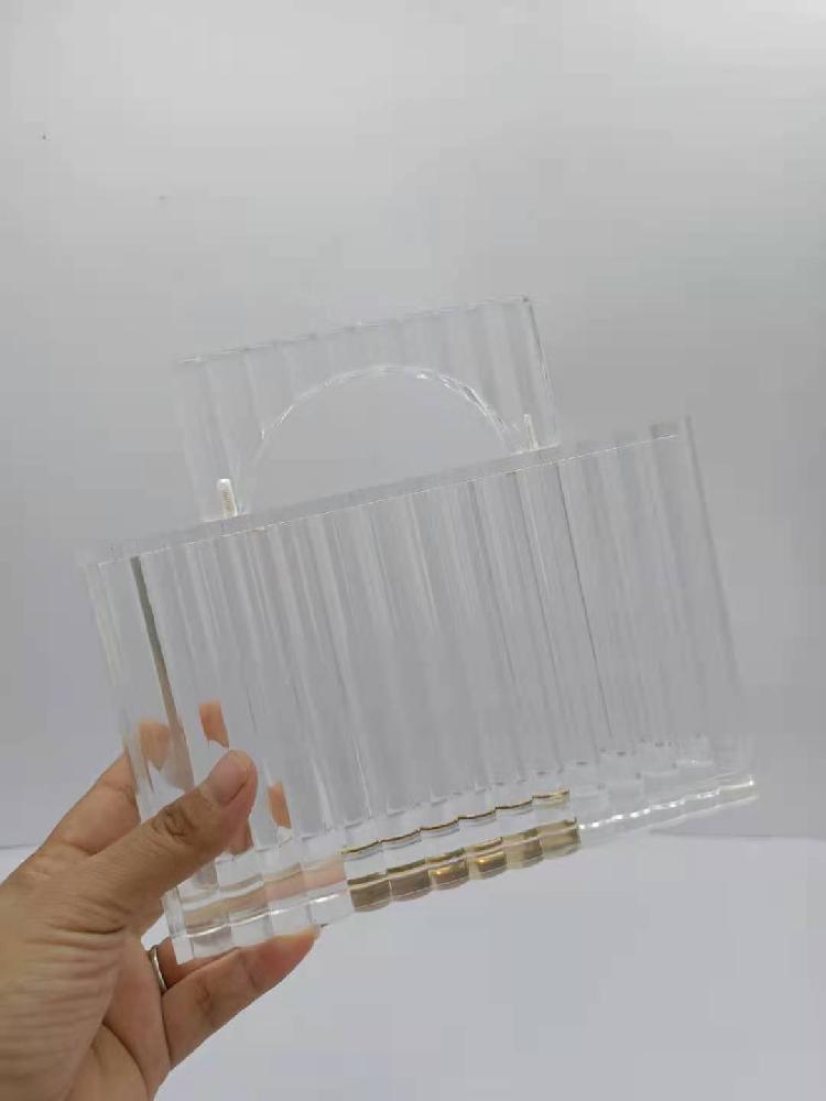 Acrylic Evening Bag Clutch Fashion New Trend Summer Handbag Transparent Small Women's Handbags Ladies Hand Bags Shoulder White