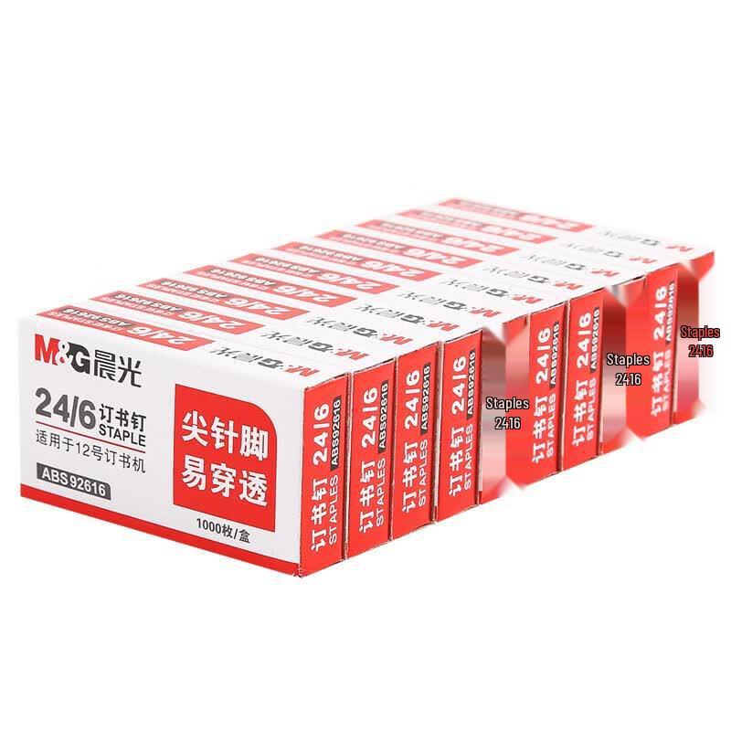 M&G ABS92616 No.12 24/6 Staple Pins