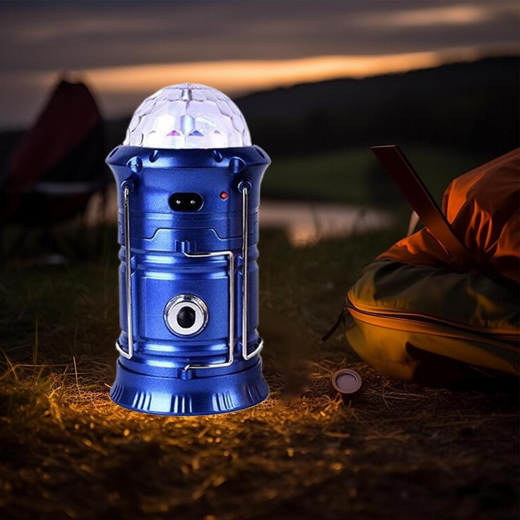 Rechargeable Camping Lantern LED Colorful Portable Lantern Multi-Purpose Party Lamp For Hiking Climbing Fishing Picnic Patio