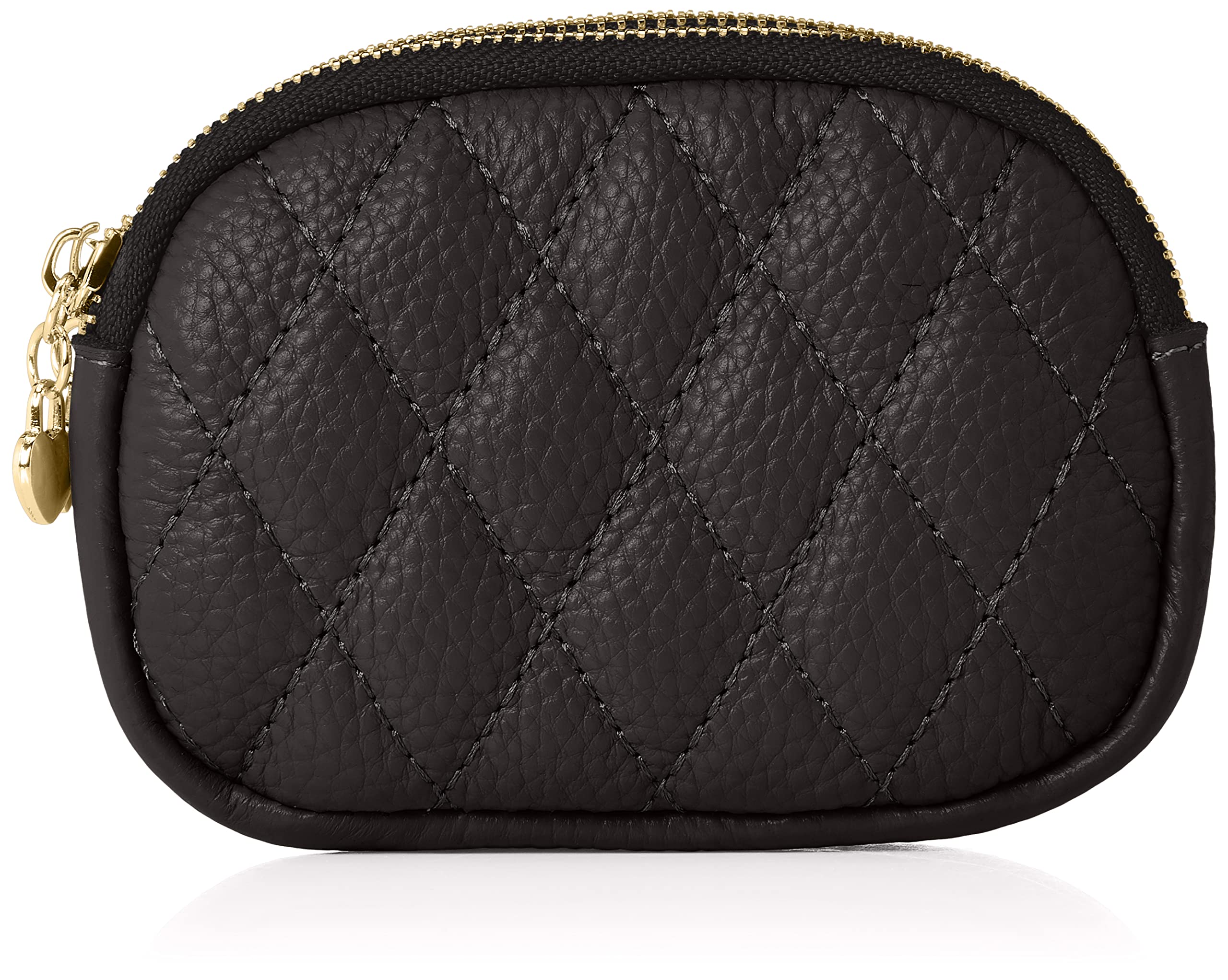 

[Устройство] Пушистый стеганый кошелек для мелочи из натуральной кожи