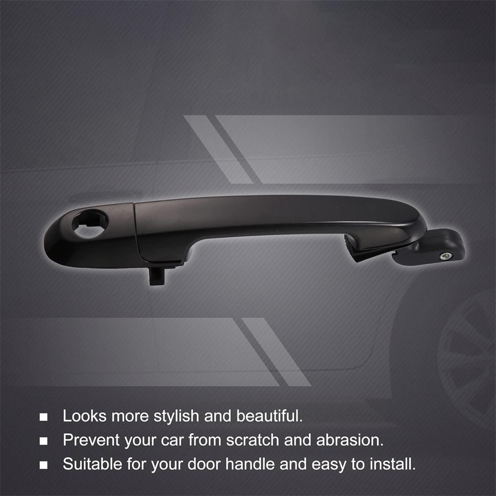 Black Front Left Exterior Door Handle 82650-1E050 For Hyundai Accent 2006-2011