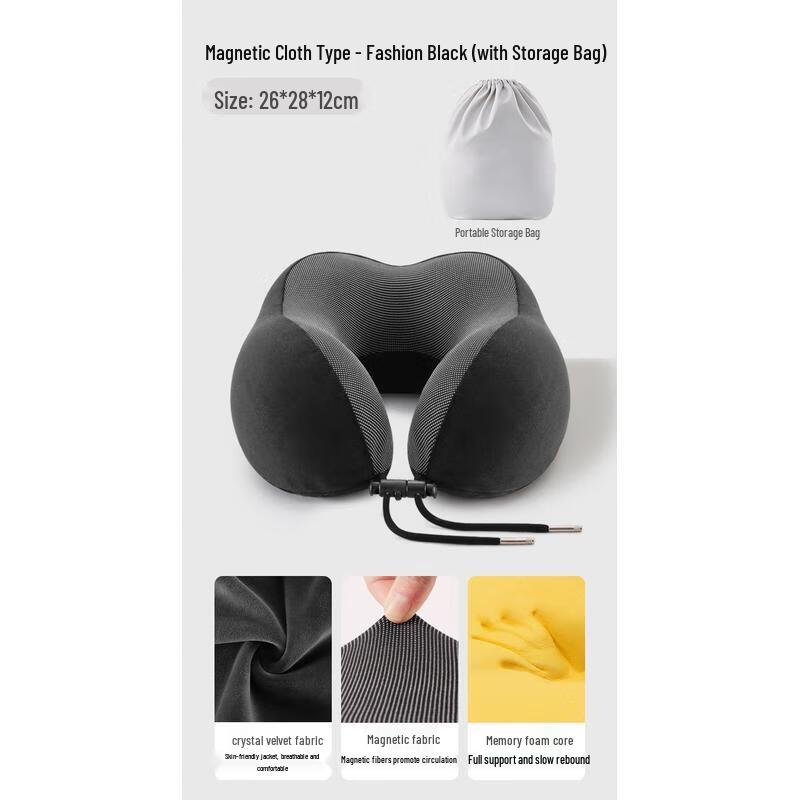 HANDUNYOU U-Shaped Memory Foam Neck Pillow