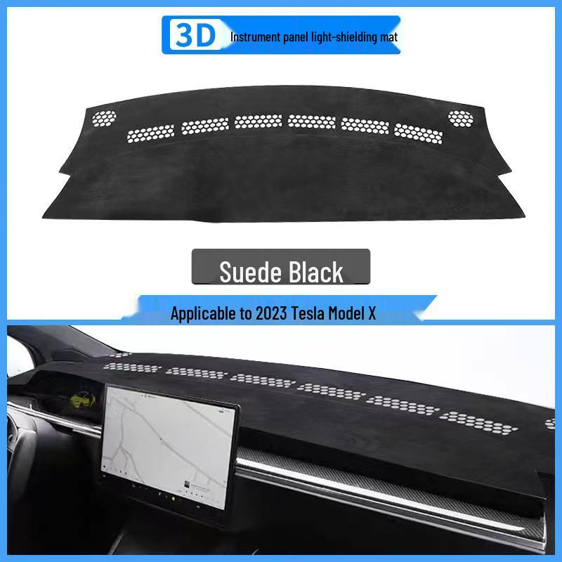 Tesla Model 3/Y/X Dashboard Sunshade - Anti-glare, Heat Insulation, Anti-slip