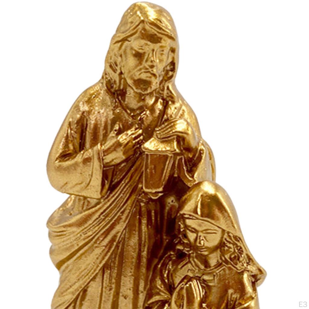 Holy Family Figurine Craft for Living Room And Bookcase