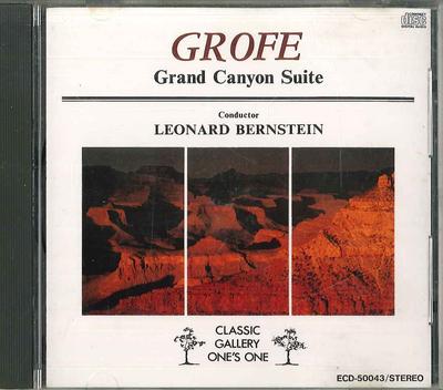 CD LEONARD BERNSTEIN - Grand Canyon Suite ECD50043 EYEBIC Japan Classical Used