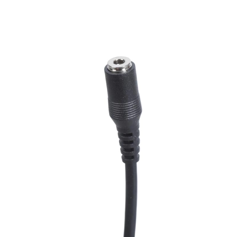 Efficient 3.5mm Headphone Converter Cable for VX6R VX7R VX-7R VX-6R VX-177 VX170 Handheld Transceivers ABS Metal Design