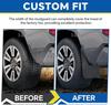 Mud Flaps for 2007-2025 Trucks, Splash Guards Tire Protector, No Drilling Needed